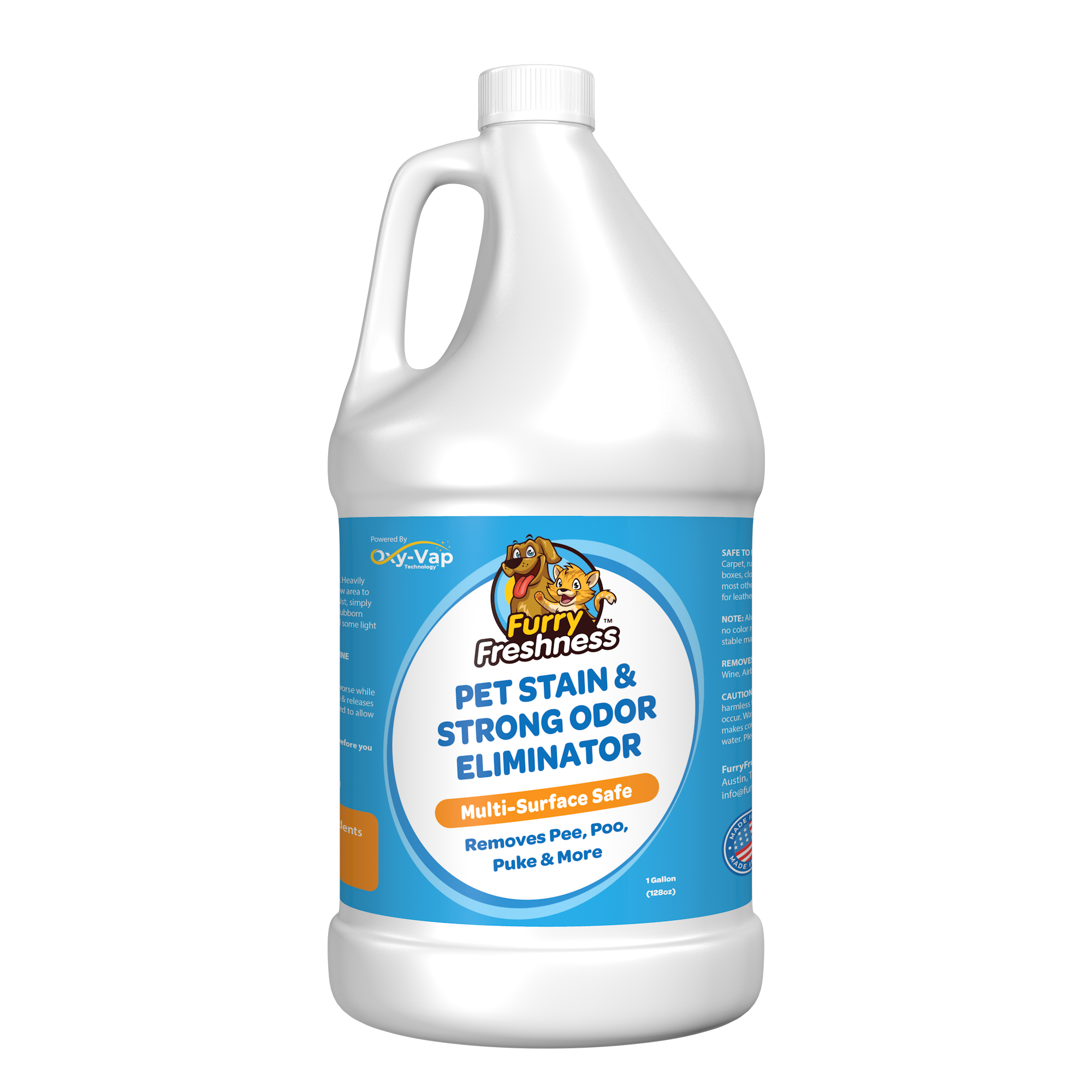 FurryFreshness Pet Stain & Odor Remover Gallon